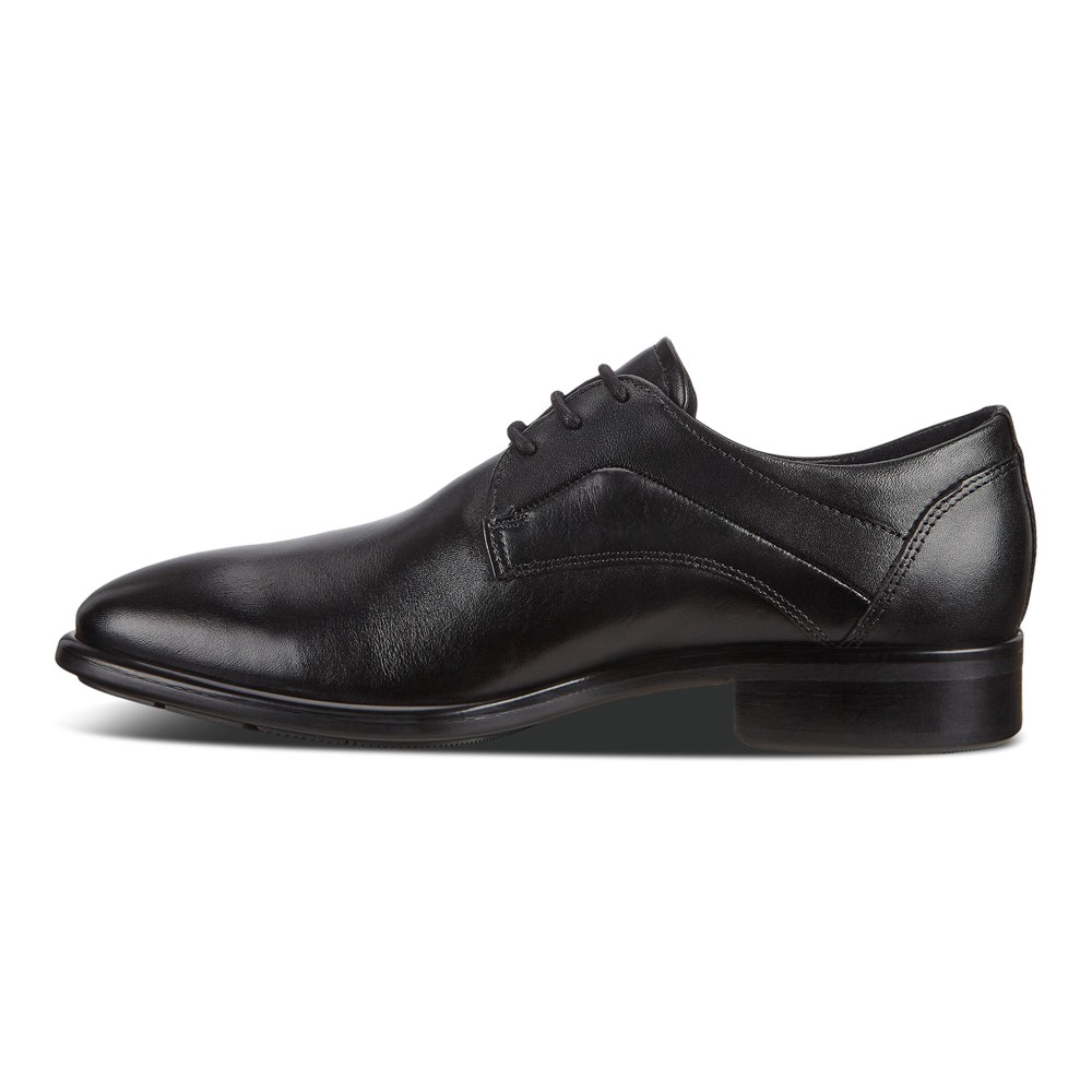 Zapatos Derby Hombre - ECCO Citytrays - Negros - APY346589